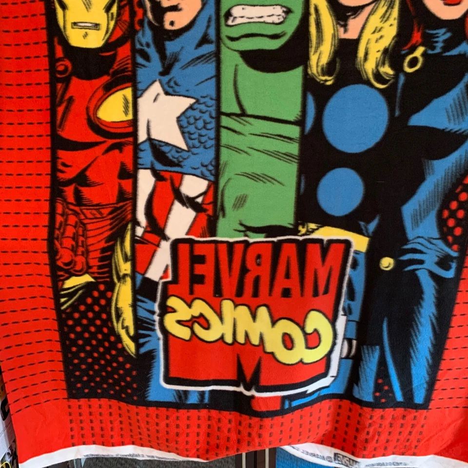 Manta de felpa Super Hero’s Kids Hero material suave para manta 60 x 45  Foto 3 de 4