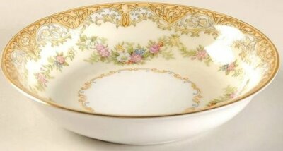 Loyalo by NORITAKE Set of Two Fruit/Dessert Bowls 5 1/4'' MINT 98214