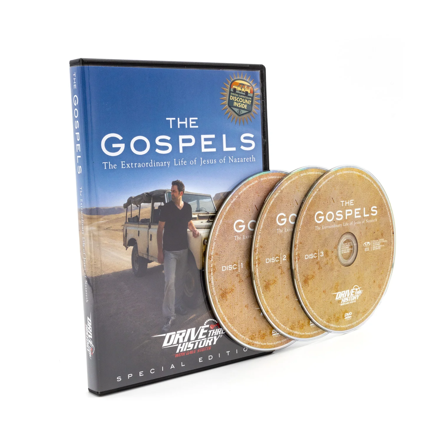 New Drive Thru History THE GOSPELS 3 DVD Special Edition Collection Dave Stotts | eBay