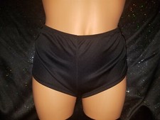 Sz8 XL Satin Panty- No Boundries, Black Satin Tap Panties