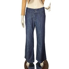 Levi's Dark Wash Loose High-Waisted Flare Denim Bell Bottom Jeans Women's 8