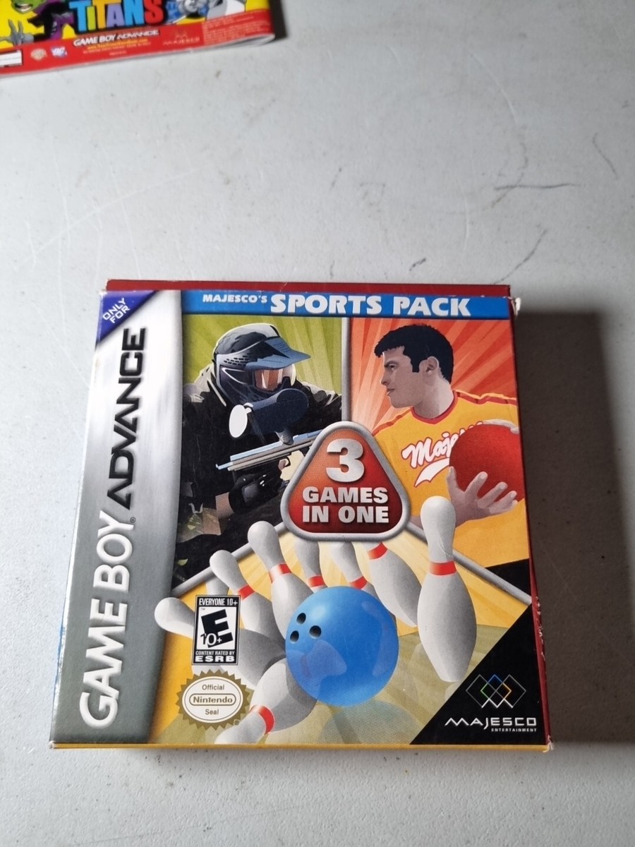 まこと　3個セット 3-in-1 Sports Pack (Nintendo Game Boy Advance, 2006) for