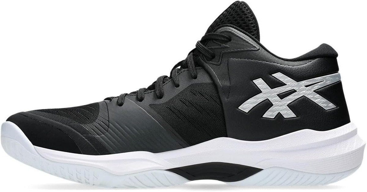 ASICS Volleyball Shoes SKY ELITE FF MT 3 Black Silver 1051A081