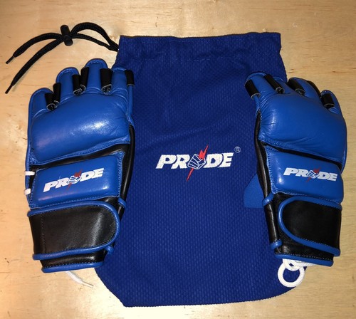 Official Pride Fc Ouano Gloves Size Medium Ufc Wec Strikeforce Get Em Signed Ebay