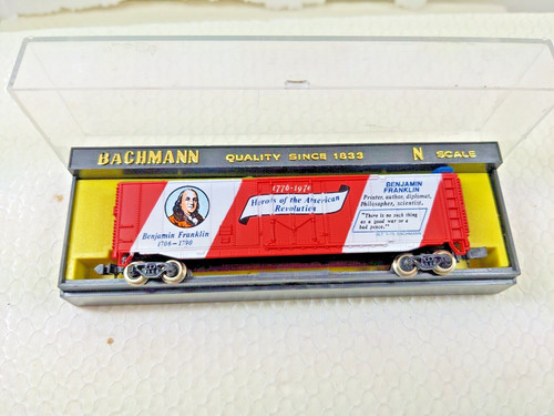 Bachmann N 5204 USA Bicentennial 51' Benjamin Franklin, new boxed | Zustand: Gebraucht