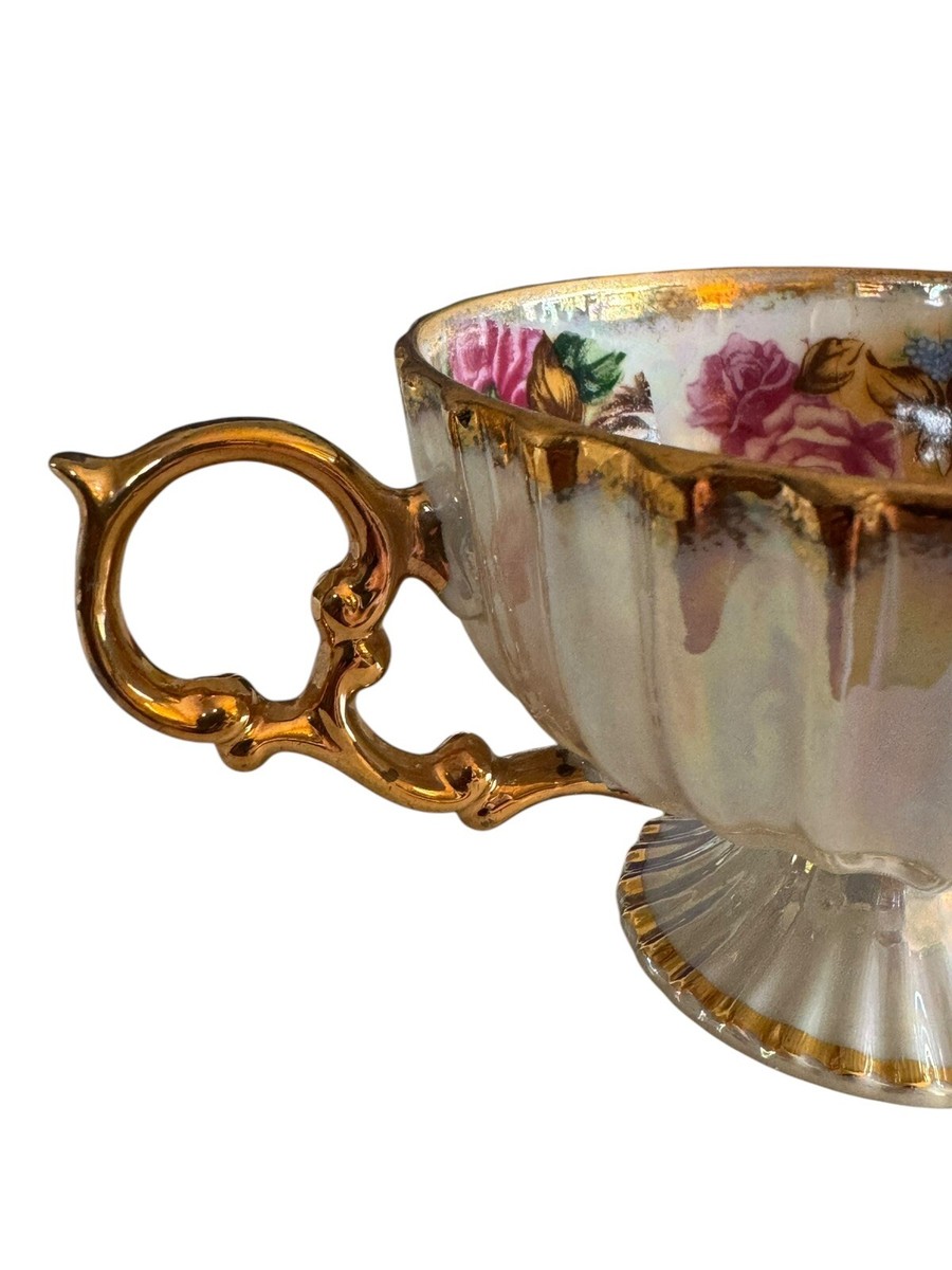 ヴァンテーヌ セット　1993年1月　3月　4月　6月 bone china tea set rare victora service japan god fortune
