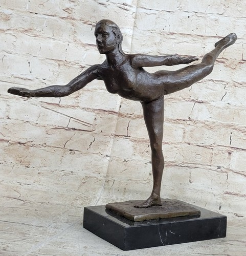 Edgar Degas, Dancer (Large Nude) Hot Cast Bronze Sculpture Collector Artwork Art - Picture 3 of 10