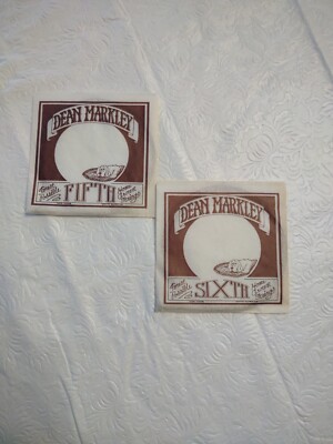 Lot of 2 New Vintage Dean Markley Guitar Strings 5th & 6th