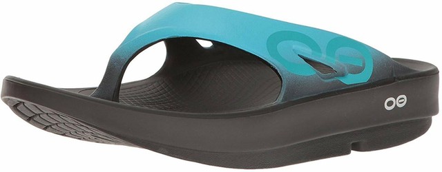 oofos post run recovery slide sandal