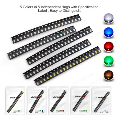 0805 1206 0603 3535 3528 2835 5630 5730 LED SMD Diode White Red