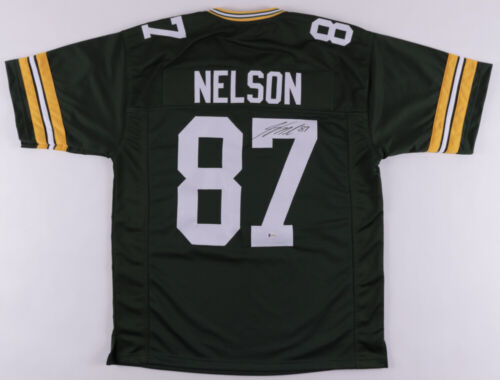 Jordy Nelson Green Bay Packers Signed Jersey / Super Bowl XLV Champion (Beckett) - Picture 1 of 6