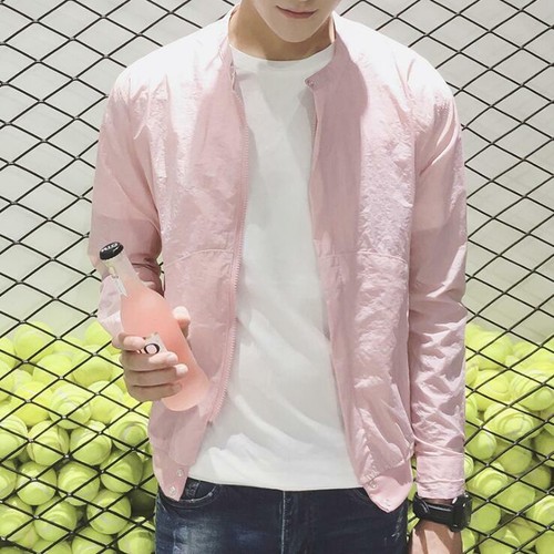 men's slim casual jacket