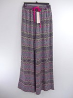 Mink Pink Black / Pink Paisly Gaucho Pants Sz. S Mink Pink Black / Pink Paisly Gaucho Pants Sz. S