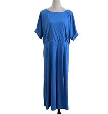 Alexia Admor V Back Midi Dress Plus Size: 1X