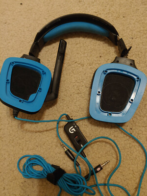 Logitech G430 Gaming Headset with Dolby 7.1 Surround Sound FOR PARTS