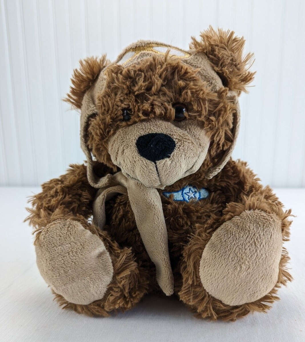 WowToyz Cuddle Zoo Pilot Teddy Bear Plush 8