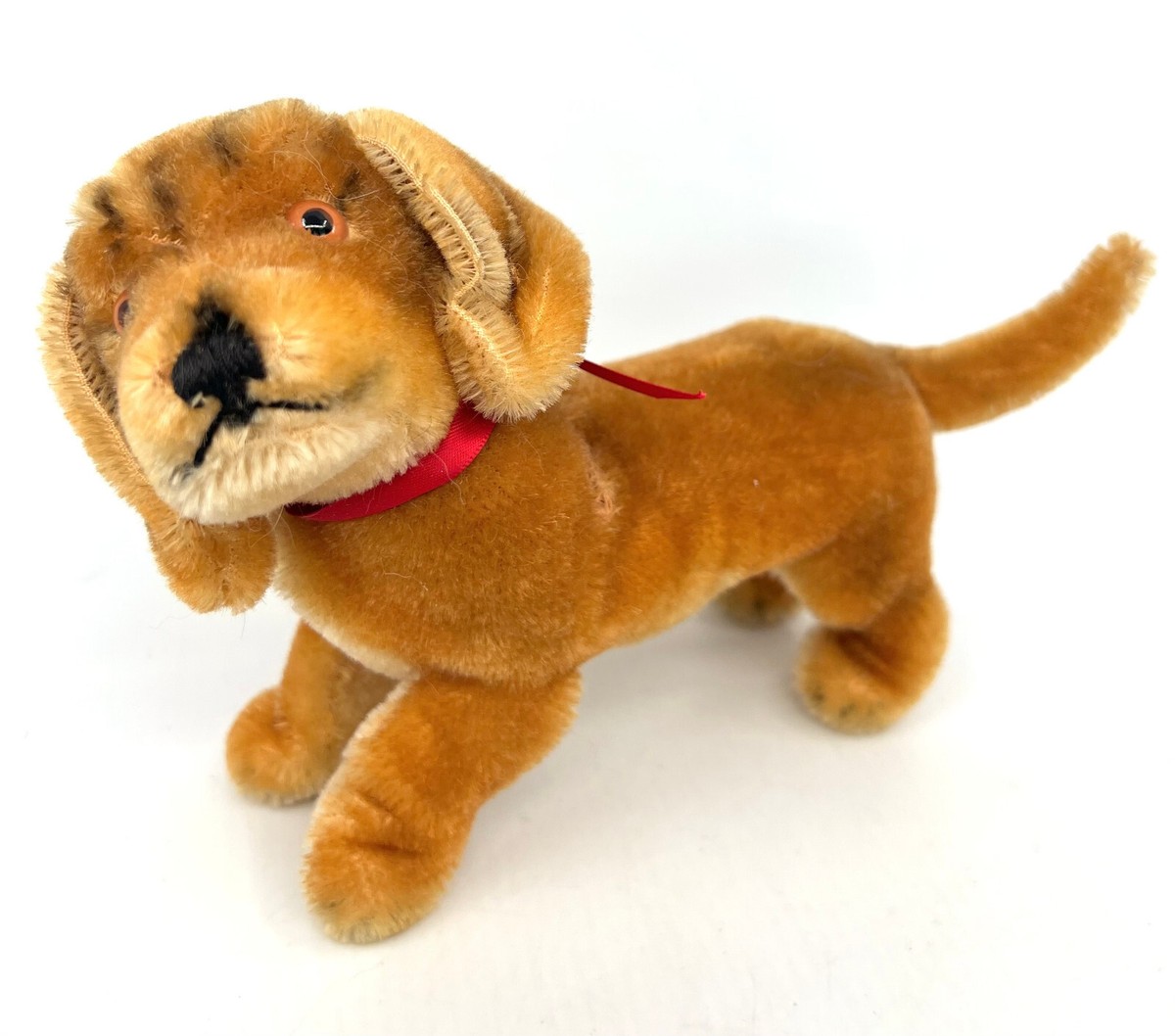 Steiff Dog Collection of 4 Bazi Dachshund Waldili Peky Mohair and