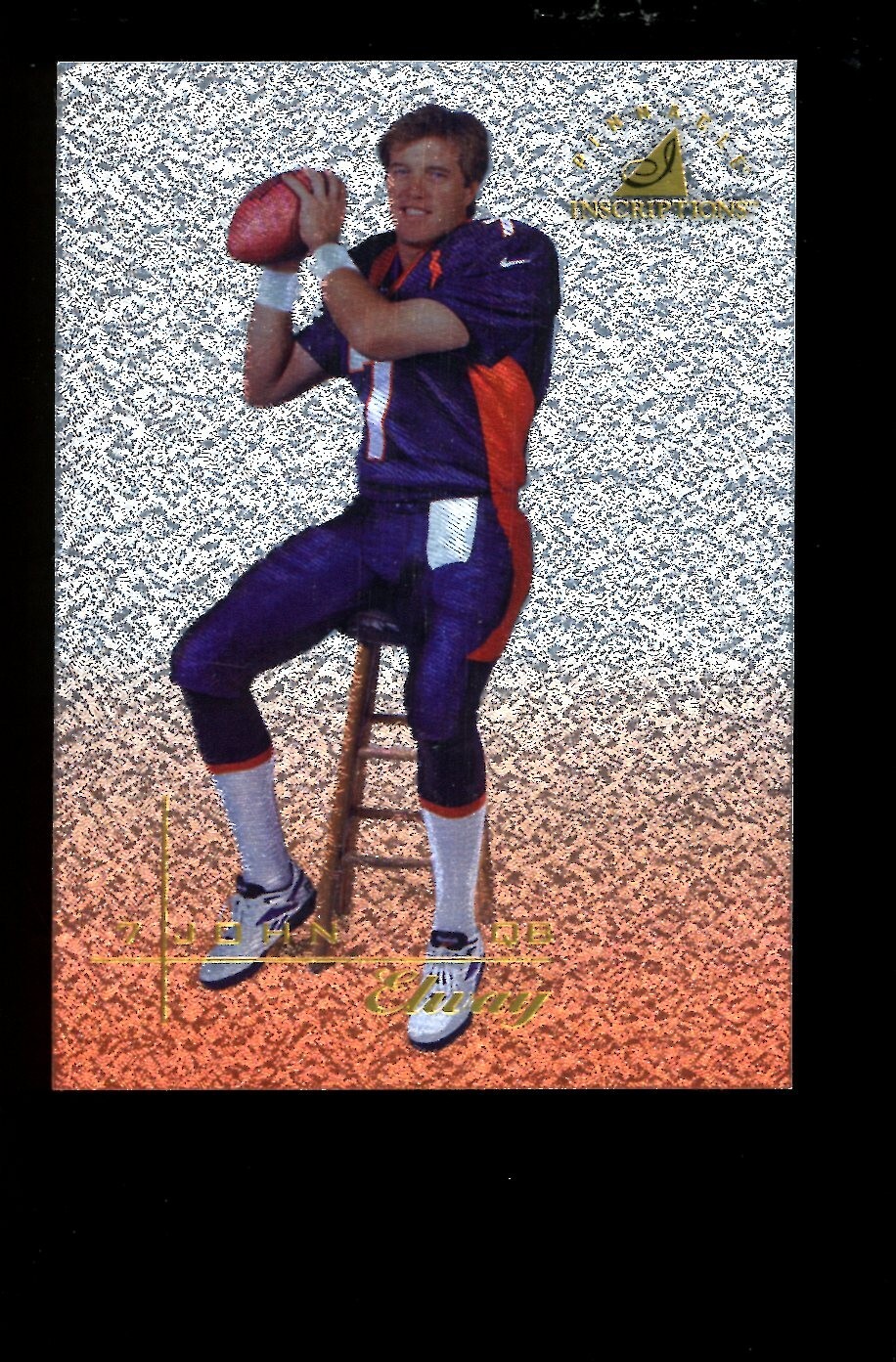 1997 Pinnacle Inscriptions #7 John Elway Denver Broncos HOF QTY