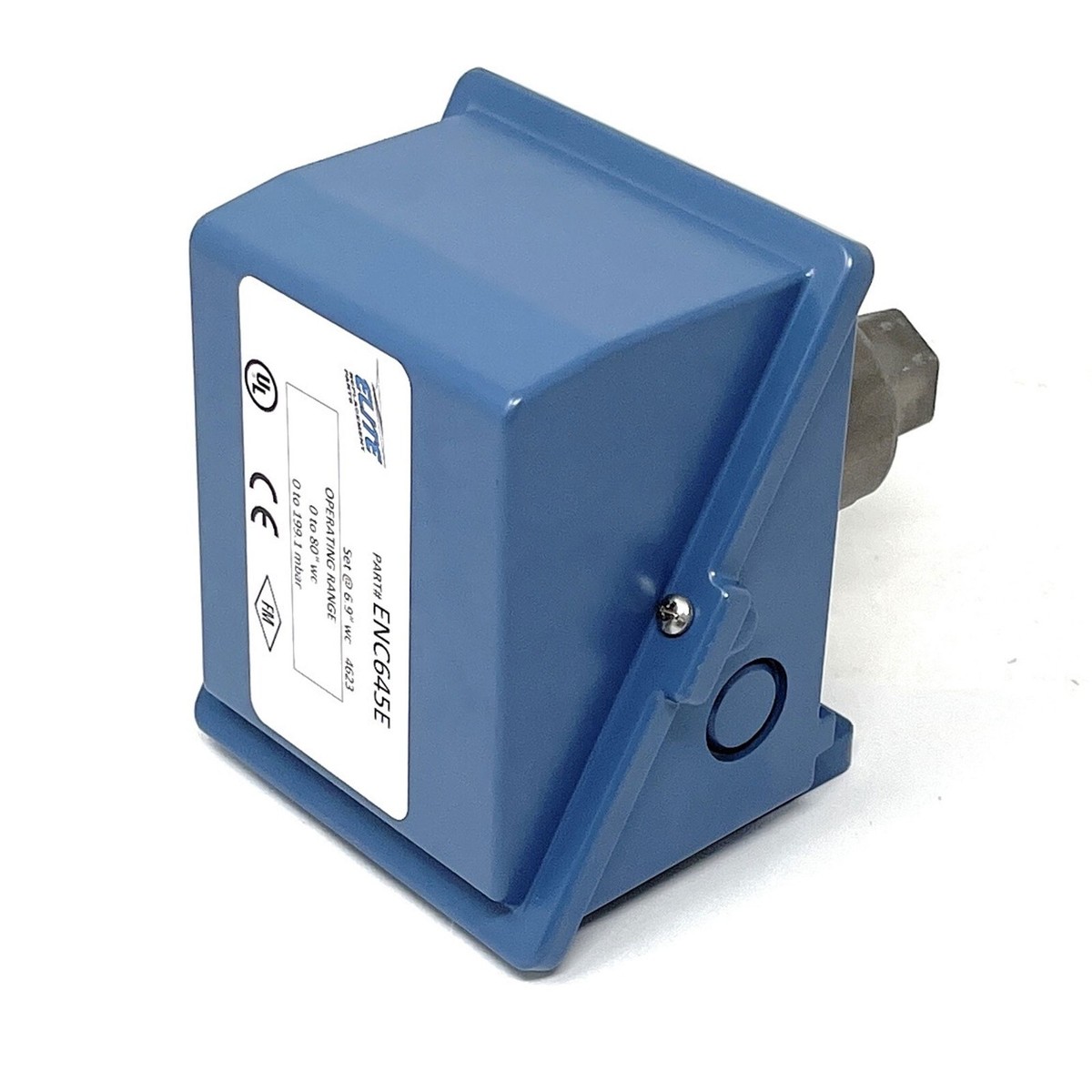 Elite ENC645E 1/4 Inch NPT Pressure Switch 0-80 WC Can replace