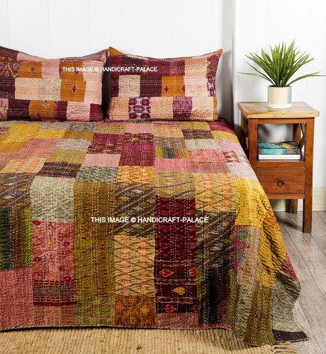 quilting with silk material