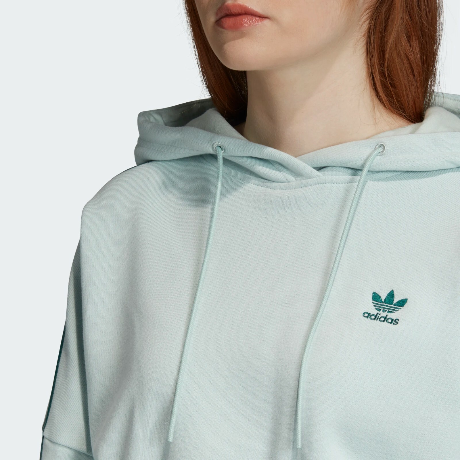 Adidas Adicolor Cropped Hoodie for Women, Size XL, New with Tags image 7