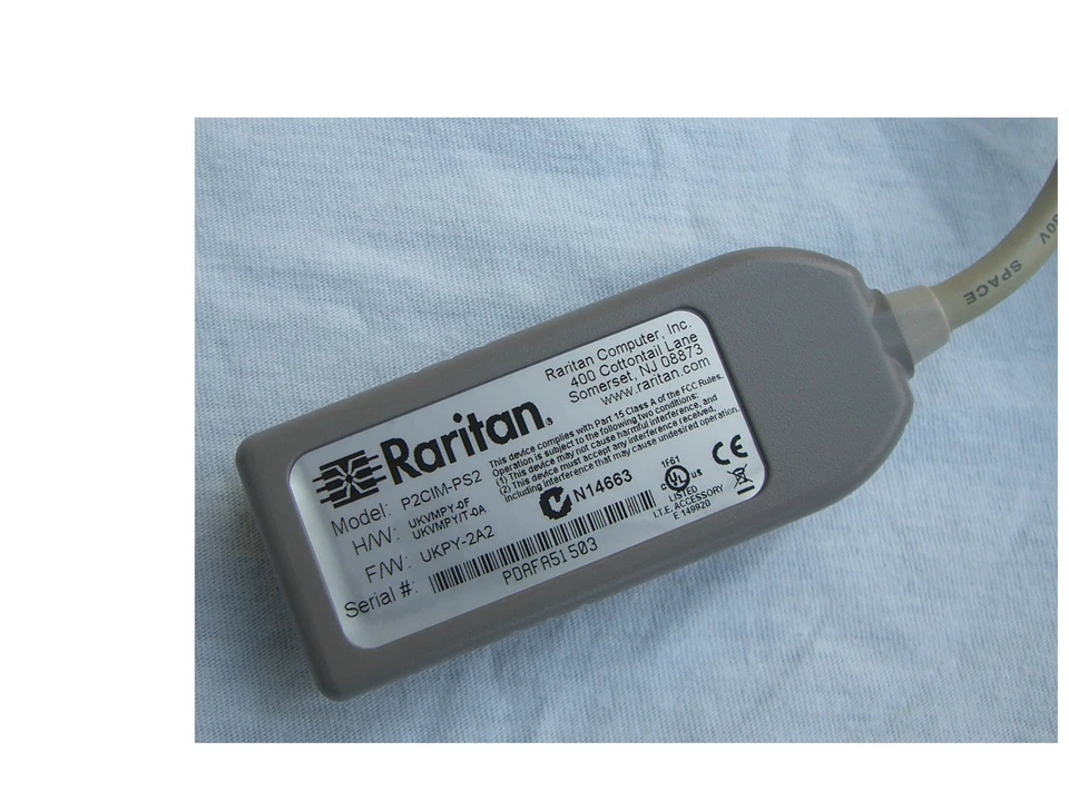 Raritan Paragon P2CIM-PS2 KVM P2CIM PS2 KVM Switch Kabel Module Interface - Bild 2 von 2