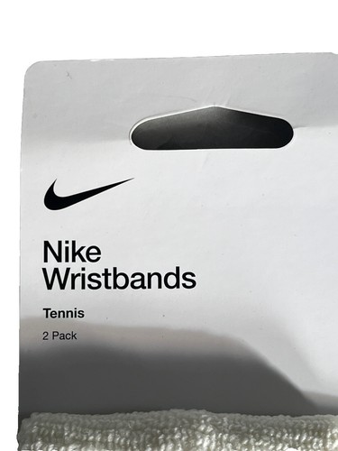 Braccialetti Nike Premier Tennis Confezione da 2 Unisex Crema NUOVI con etichette - Foto 2 di 6
