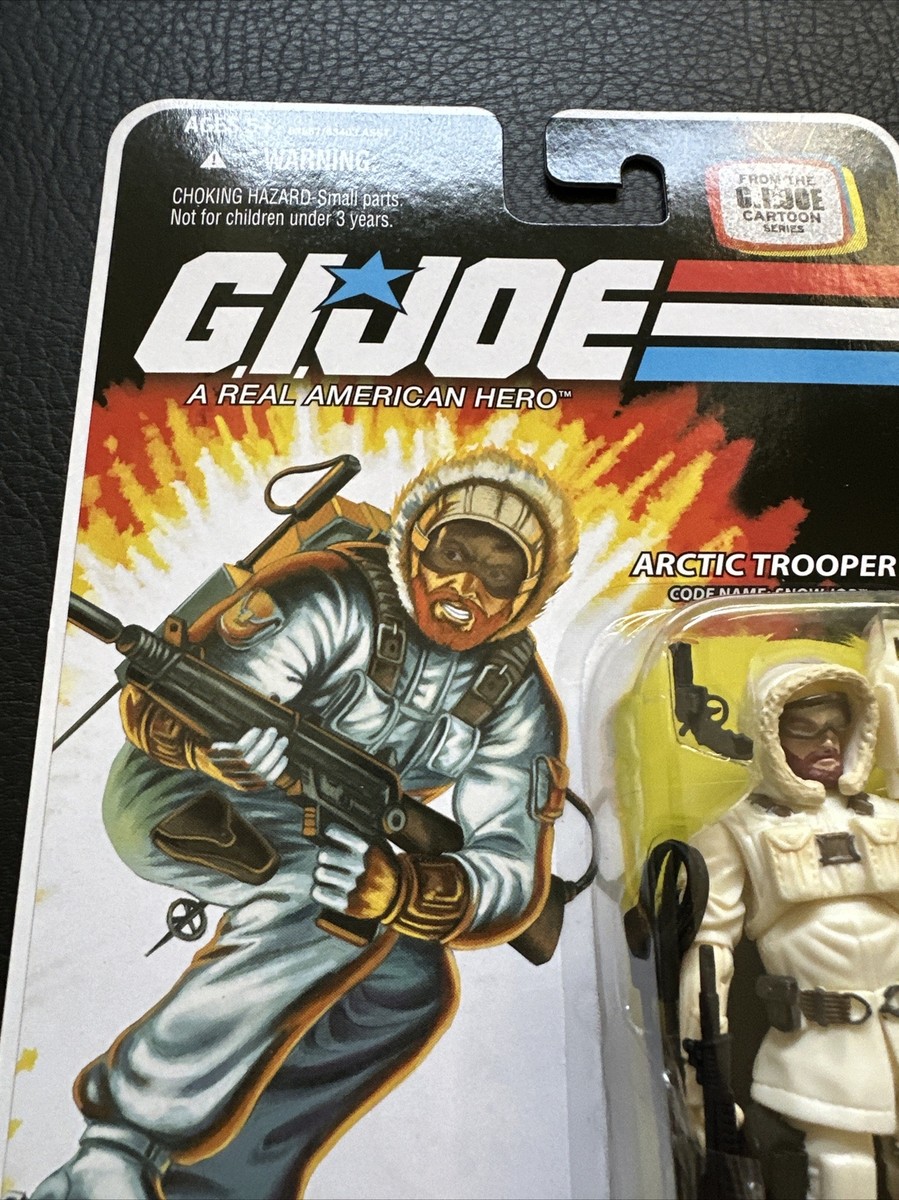 GI Joe 25th Anniversary Cartoon Series Arctic Trooper Snow Job