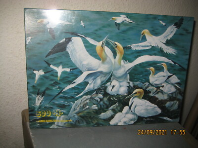 James Hamilton Puzzle 500 Teile | Mary Elliott | NEU&OVP RAR Basstölpel (Vogel)