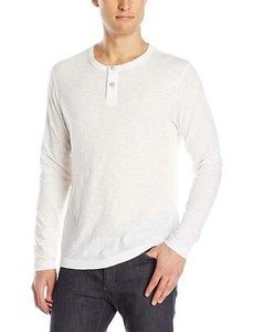 long sleeve slub henley