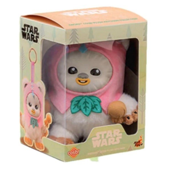 Hot Toys Cosbi Ewoks Wicket Plush Keychain Star Wars