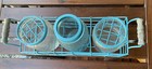 Farmhouse Aqua Metal Chicken Wire Utensil/flower Caddy. 1 Aqua Ball Jar, 2 Clear — photo 5