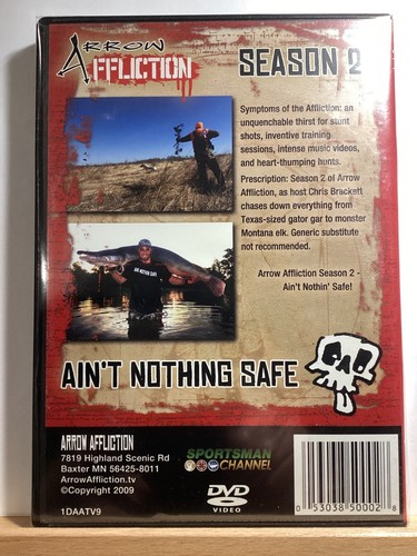 Arrow Affliction TV Season 2: (DVD, 2009 - 4 Disc Set) - 12 Episodes - Picture 2 of 2