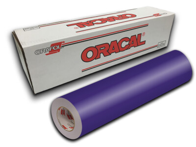 12'' X 5yd - Purple Red Oracal 651 Craft & Hobby Cutting Vinyl Roll