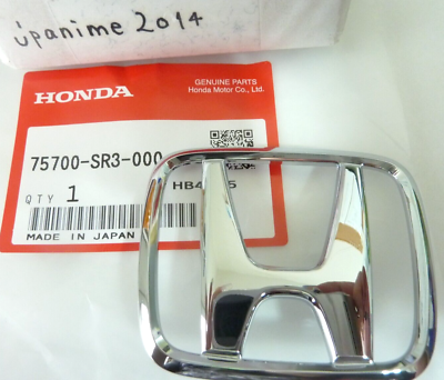 ハニーページ Genuine Honda CIVIC EG4 EG6 SIR 92-95 Front Emblem 75700-SR3-000
