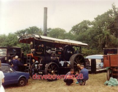 PHOTO ISLE OF WIGHT JOHN MURPHYS PROUD PEACOCKS! TRACTION ENGINE ON ...