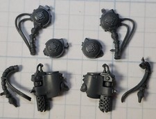 Warhammer 40k Space Marine Bits Aggressor Gravis Flamestorm Gauntlet Set 22