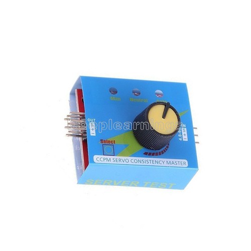 Tester ingranaggi sterzanti CCPM 3 modalità servomotore ESC per regolazione elicotteri RC - Foto 3 di 4