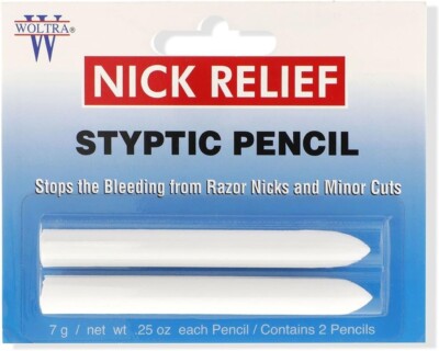 Styptic Pencil Shaving Cut Stick to Stop Bleeding for Razor, Nicks and Minor Cut
