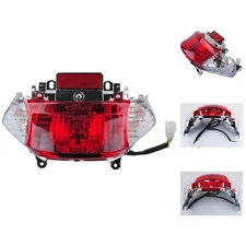 Smoke Lens LED Taillight for GY6 50cc 125cc 150cc - Waterproof & Easy to Install