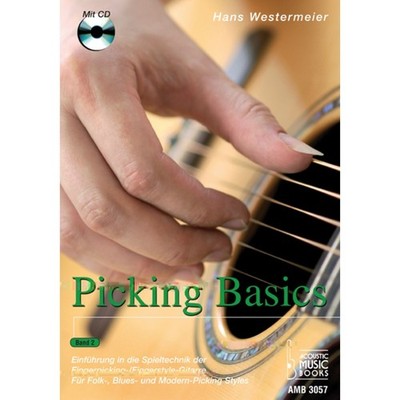 Acoustic Music Books Picking Basics 2 für Gitarre Hans Westermeier, Buch/CD -