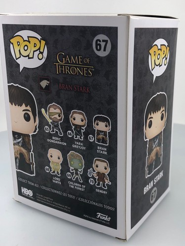 Funko POP! Televisión Juego de Tronos Bran Stark en silla de ruedas #67 CAJA DAÑADA - Imagen 8 de 24