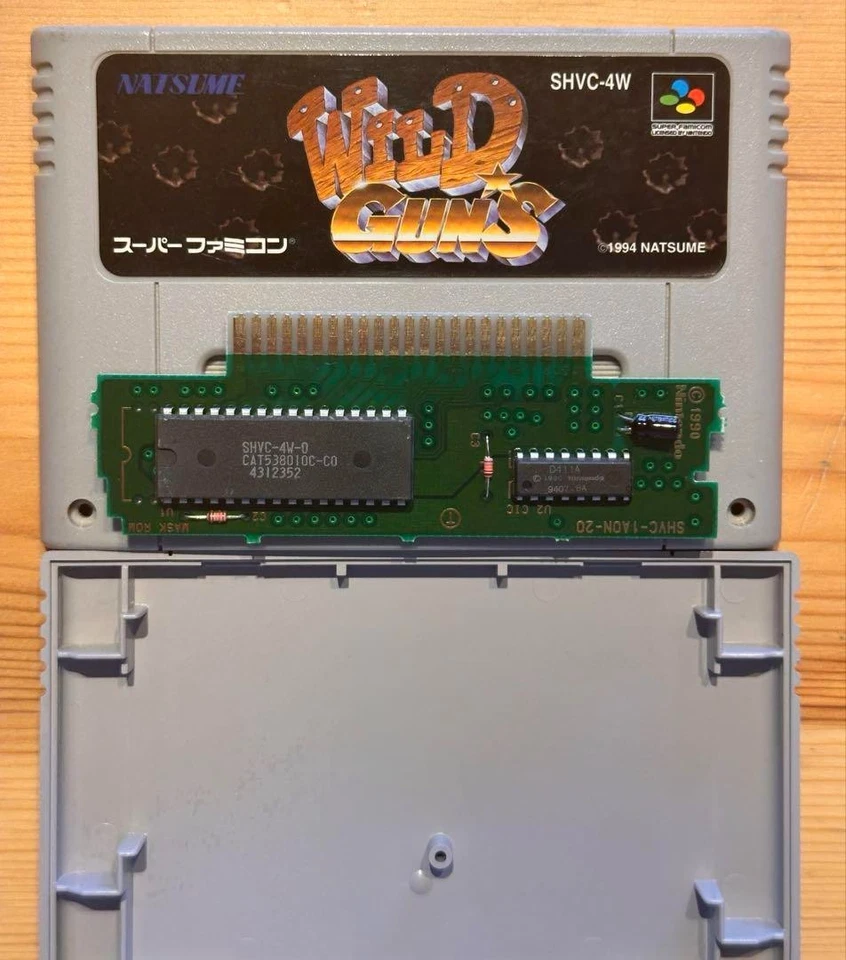 WILD GUNS   Nintendo Super Famicom  / SNES  RARE! Japan Genuine - Image 3 of 4
