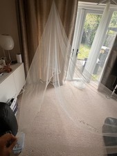 Richard Designs Double Tier Wedding Veil Horse Hair