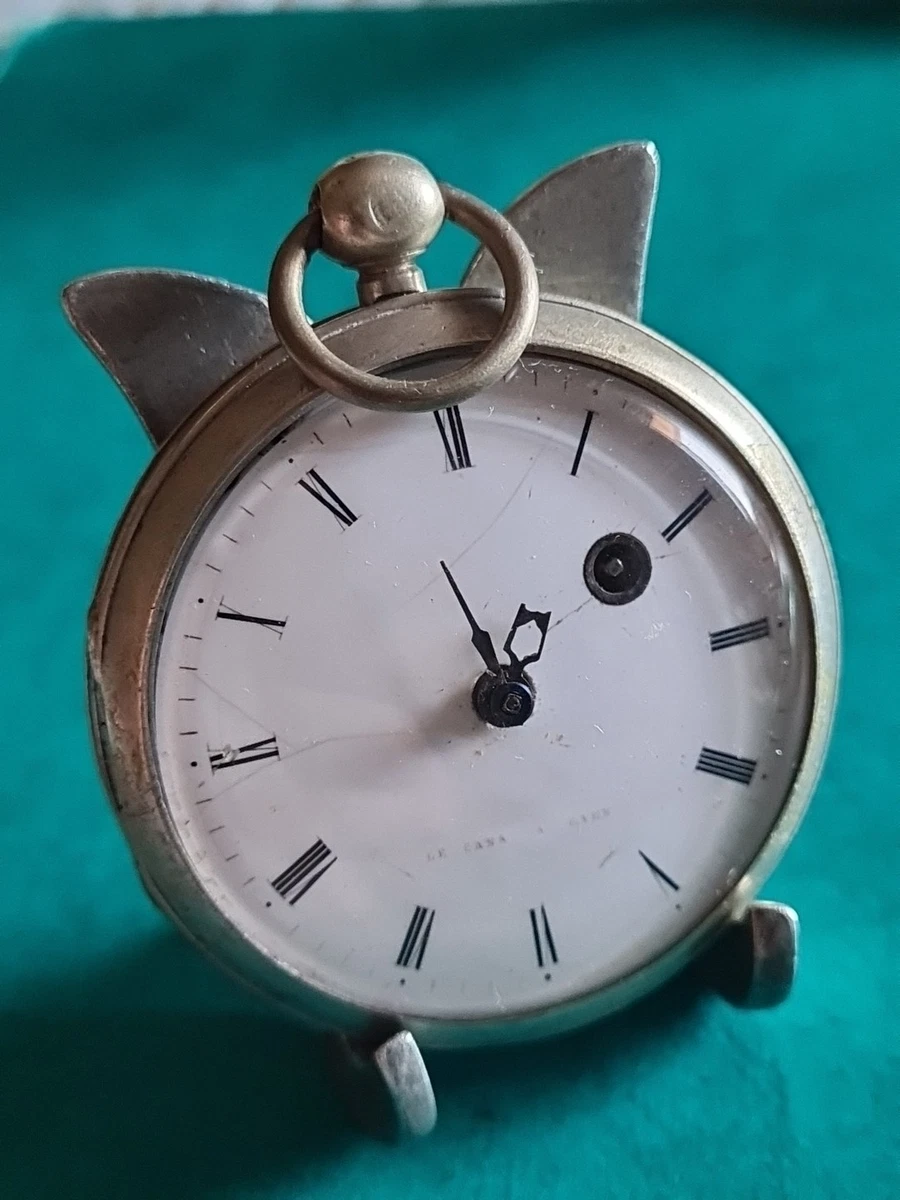 Ancienne Montre à Gousset Coq - Boîtier En Argent, Vintage, Collection Horlogerie