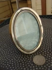 vintage oval Lunt sterling frame 3.5 x 2.5 1185