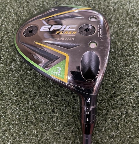 Callaway Japan Epic flash SZ 3-Wood 15 Men RH Tour AD SZ Stiff Made for Callaway - Picture 4 of 11