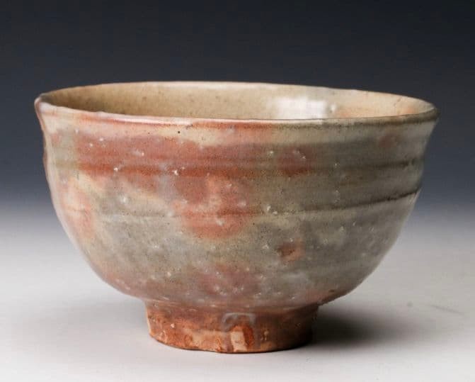 Hagi Ware Okada 8th Gen Yutaka Okada Tea Bowl with Box New 7.8cm