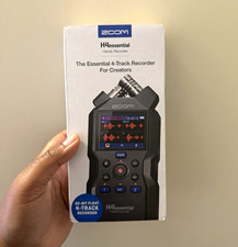 Zoom H4essential Handy Digital Recorder 4-Track 32-Bit Float USB-C APH-4e NEW