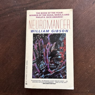 Neuromancer by William Gibson 1984 Ace paperback Book 